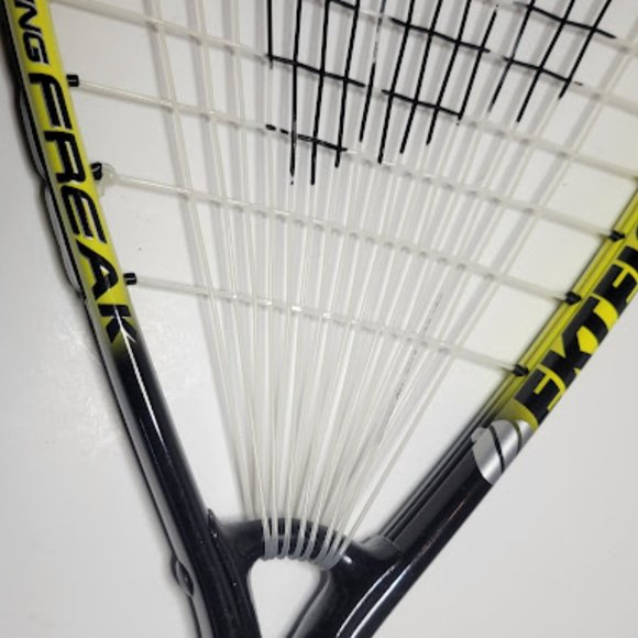 EKTELON RACQUET BALL RACQUET WITH COVER PRE-OWNED BUT STRINGS ARE TIGHT - Picture 5 of 7